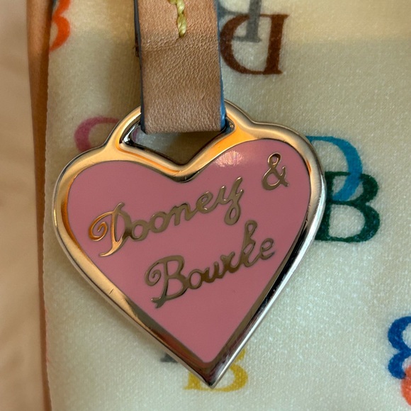 Dooney & Bourke Monogram Rainbow Barrel Bag - Picture 8 of 16